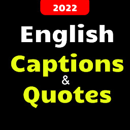 Icon image English Caption-Quotes ,Status