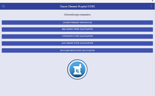 CDH chemotherapy companion