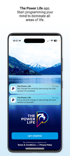 Android application The Power Life - Daily Quotes screenshort