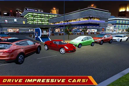 Shopping mall store car game