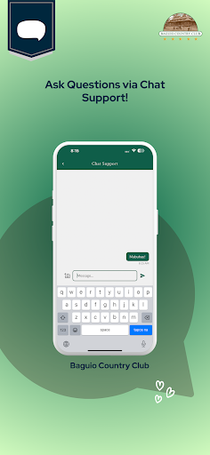 BCC Member's App Screenshot