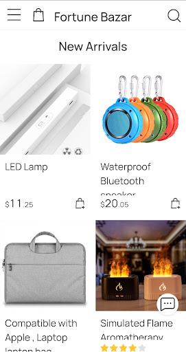 Android application FortuneBazar–Online Shopping screenshort