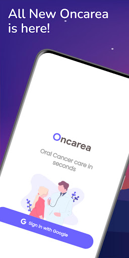 Android application Oncarea screenshort