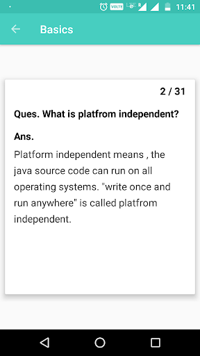 Java Interview Questions Screen 3