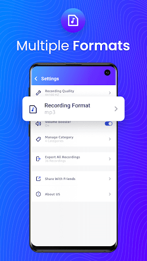Screenshot of Voice Recorder