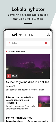 SVT Nyheter  screenshots 4