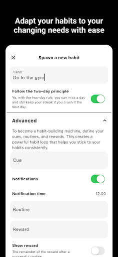 Happeet - Habit Tracker Screenshot 3 - AppWisp.com