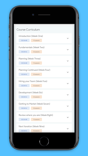 Android application Ocademy screenshort