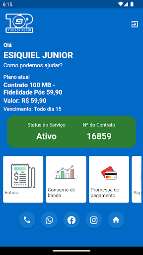 TOP TELECOM Screen 2