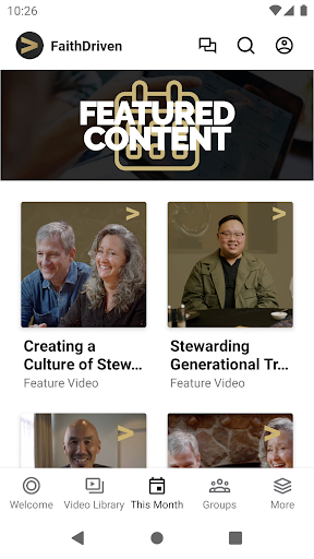 Faith Driven Entrepreneur Screen 3
