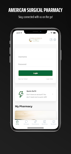 Android application American Surgical Pharmacy screenshort