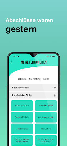 Skillbased: Job Matches Finden Screen 3