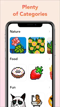 Pixel Art Book-Color By Number - Screenshot 4