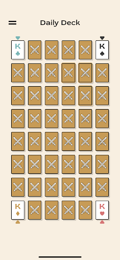 King's Path Solitaire - Screenshot 2