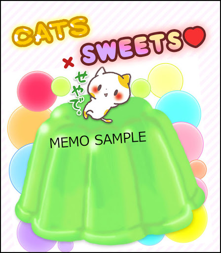 Cute Notepad "Kansai Cats" Screen 3