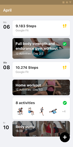 Body in Balance Screen 2