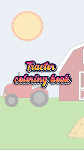 tractor coloring book