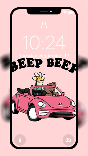 Pink Wallpaper Screen 2