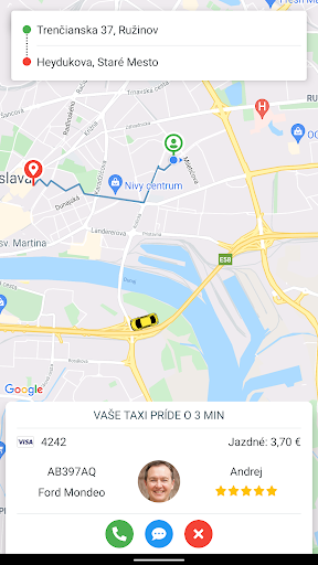 FUN TAXI - Bratislava Screenshot