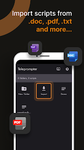 Captura de Pantalla 14 Teleprompter android