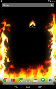 Magic Flames: fire simulation sandbox wallpaper