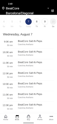 BeatCore Screen 2