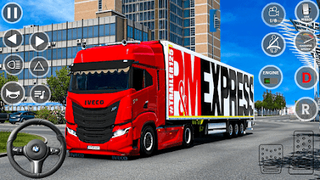 US Heavy Grand Truck Cargo 3D