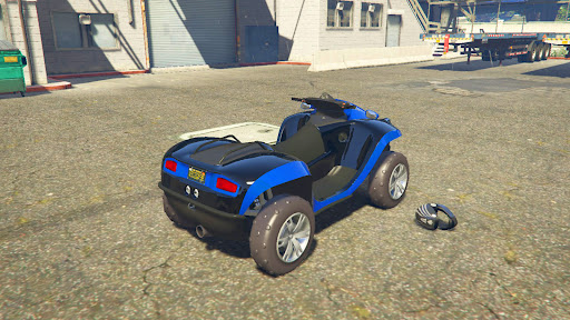 America Police Quad Atv Driver