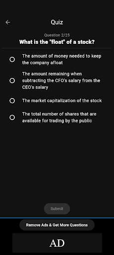 Quizuon: Stock Market - Lite Screen 2