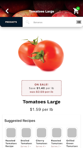 Red Apple Marketplace Screen 2