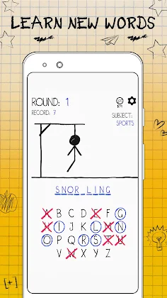 Hangman: Word guess game - Screenshot 2