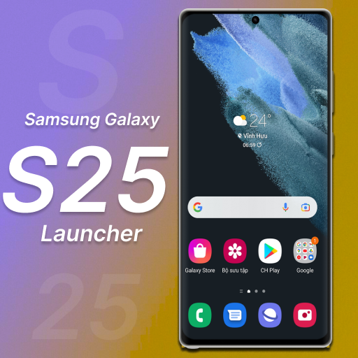 Samsung Galaxy S25 Launcher logo