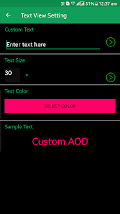 AOD سفارشی (افزودن تصاویر در نمایشگر همیشه روشن) MOD APK (Prime Unlocked) 4