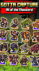 Captura de Pantalla 1 Idle Monster Frontier - team r android