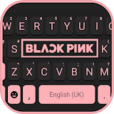 Black Pink Blink Keyboard Background icon