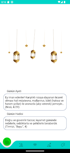 Android application Ramazan İklimi screenshort
