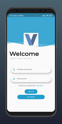 Android application Vedha screenshort