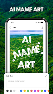 Love Creation : AI Name Art