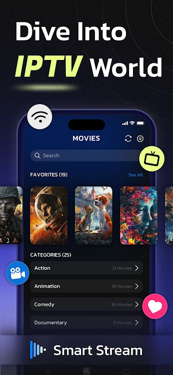 IPTV Player by Smart Stream - 1.1 - (Android)