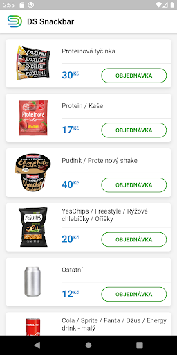 Android application DS Snackbar screenshort
