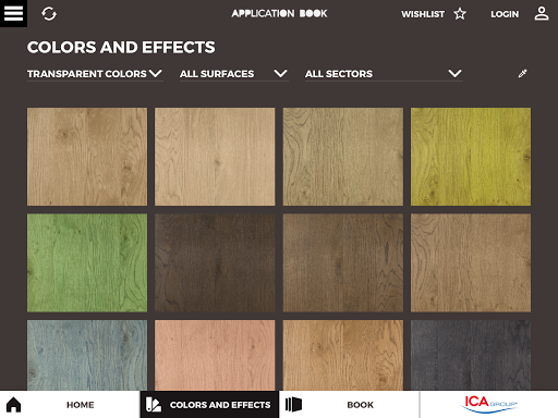 APPLICATION BOOK by ICA Group Screen 2