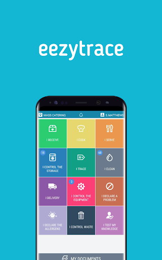 Android application eezytrace screenshort