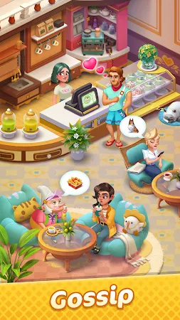 Game screenshot Gossip Harbor®: Merge & Story mod apk