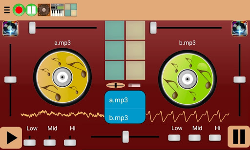 Virtual Mixer For Dj