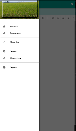 Android application Kamus Luwu Tae' screenshort