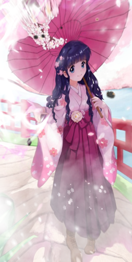 4D livewallpaper cute hime nim