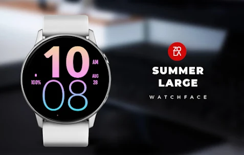Summer Large Watch Face