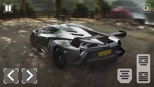 Race Lambo Veneno Street Drive