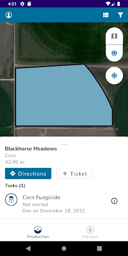 Screenshot of Conservis - Row Crops