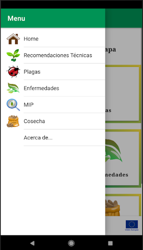 Android application Manual de Papa screenshort